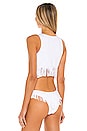 view 3 of 4 HAUT DE MAILLOT DE BAIN LOLA in Sea Salt