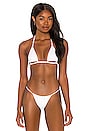 view 1 of 4 TOP BIKINI EXHIBITIONIST in Sea Salt