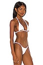 view 2 of 4 TOP BIKINI EXHIBITIONIST in Sea Salt