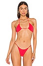 view 1 of 4 The Montenegro Bikini Top in Electric Kiss