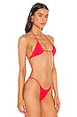 view 2 of 4 The Montenegro Bikini Top in Electric Kiss