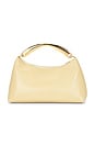 view 2 of 4 BOLSO CON ASA SUPERIOR DE METAL RHEA in Butter