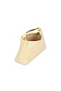 view 4 of 4 BOLSO CON ASA SUPERIOR DE METAL RHEA in Butter