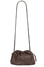 view 1 of 4 Mini Cloud Clutch Bag in Chocolate