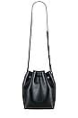 view 2 of 4 Mini Bucket Bag in Black & Flamma