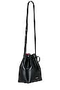 view 3 of 4 Mini Bucket Bag in Black & Flamma