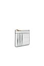 view 3 of 4 Zip Card Holder in Silver