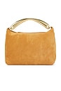 view 1 of 4 Metal Hangle Hera Bag in Caramel