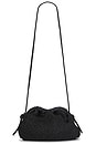 view 1 of 4 CLUTCH PEQUENA CLOUD in Black