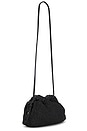 view 3 of 4 CLUTCH PEQUENA CLOUD in Black