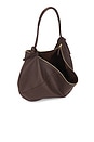 view 4 of 4 Fortuna Leather Shoulder Bag in Chocolate