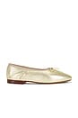 view 1 of 5 Dream Ballerina Flat in Gold