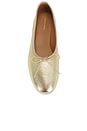 view 4 of 5 ZAPATO PLANO DREAM in Gold