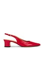 view 1 of 5 Pointy Toe Slingback in Poppy