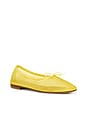 view 2 of 5 Dream Ballerina Flat in Bright Yellow