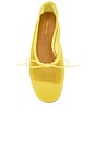 view 4 of 5 Dream Ballerina Flat in Bright Yellow