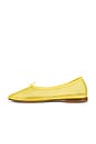 view 5 of 5 Dream Ballerina Flat in Bright Yellow