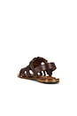 view 3 of 5 Fisherman Sandal in Chocolate