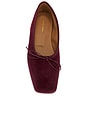 view 4 of 5 Square Toe Ballerina Flat in Plum