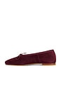 view 5 of 5 Square Toe Ballerina Flat in Plum