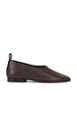 view 1 of 5 Glove Slip On Flat in Chocolate