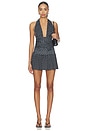 view 1 of 1 ROBE NATALIA in Black Small Dot