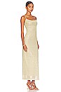 view 3 of 4 Thais Midi Dress in Baby Plaid Limon