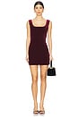 view 1 of 3 Vivi Dress in Maroon