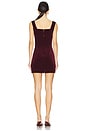 view 3 of 3 Vivi Dress in Maroon