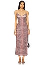 view 1 of 4 Florence Dress in Lizard