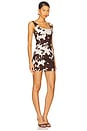 view 2 of 3 x REVOLVE Vivi Dress in White & Brown