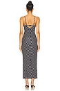 view 3 of 3 Florence Dress in Black & White Polka Dot