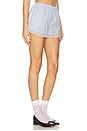 view 2 of 6 Anna Shorts in Periwinkle Stripes