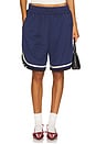 view 1 of 5 Basketball Short in Navy