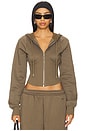 view 1 of 4 Sadie Hoodie in Olive
