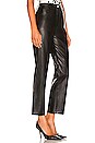 view 2 of 4 Junior Pant in Black Leather