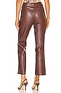 view 3 of 4 Junior Pant in Brown Leather
