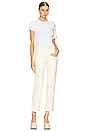 view 4 of 4 Junior Faux Leather Pant in Creme