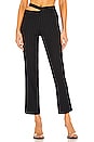 view 1 of 5 Maeve Pant in Navy Pinstripe