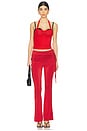 view 5 of 6 Kali Pant in Burgundy