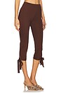 view 2 of 6 Emma Capri in Chocolate