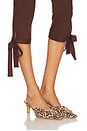 view 6 of 6 Emma Capri in Chocolate