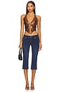 view 5 of 6 Kelly Capri in Indigo