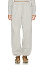view 1 of 6 PANTALON SWEAT ILANA in Heather Grey