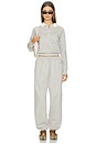 view 5 of 6 PANTALON SWEAT ILANA in Heather Grey