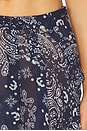 view 6 of 6 Ty Skirt in Bandana Navy