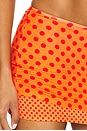 view 6 of 6 Elektra Skirt in Red Polka Dot