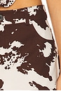 view 6 of 6 x REVOLVE Misi Skirt in White & Brown
