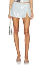 view 1 of 6 Micro Mini Skirt in Glacier