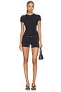 view 1 of 4 Josie Romper in Black